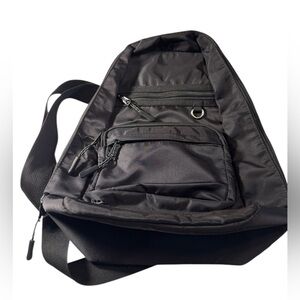 Original Use Sleek Black Men's Women’s Unisex Crossbody Sling Bag MINTY